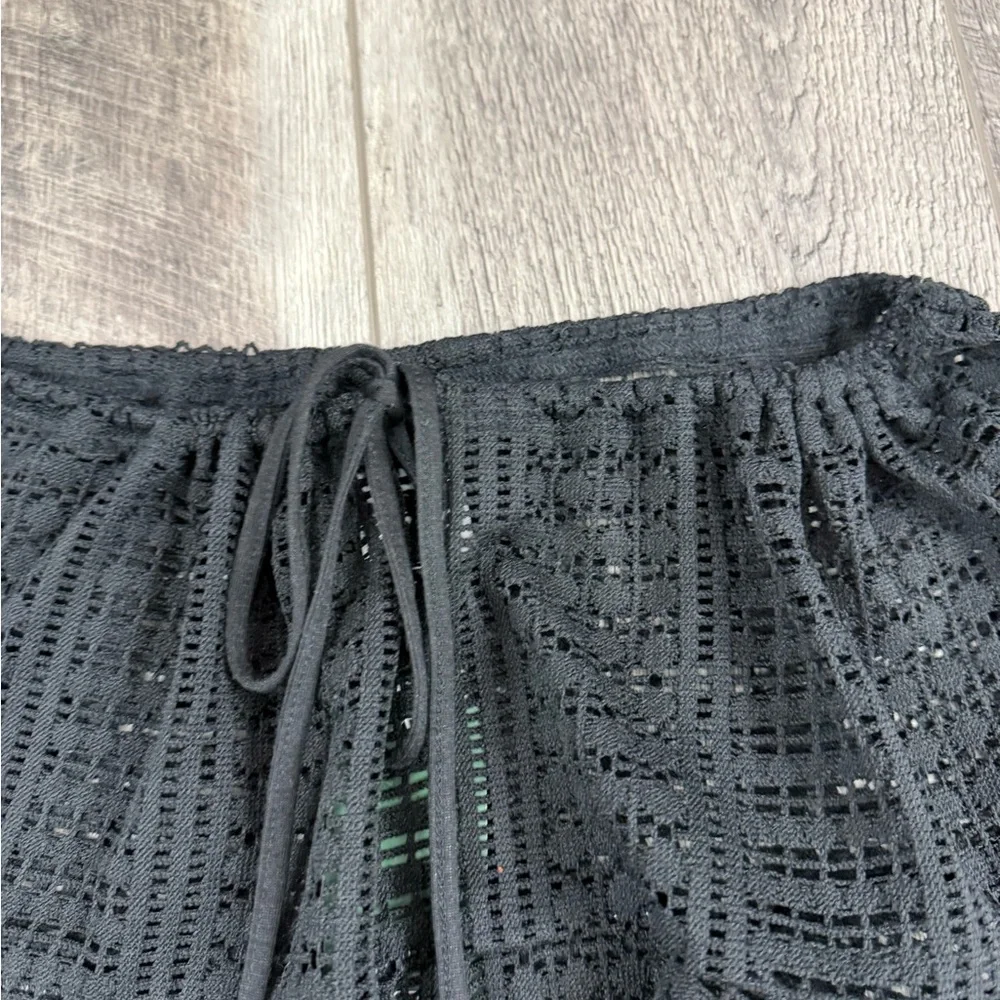 Wild Fable Black Crochet‎ Skirt